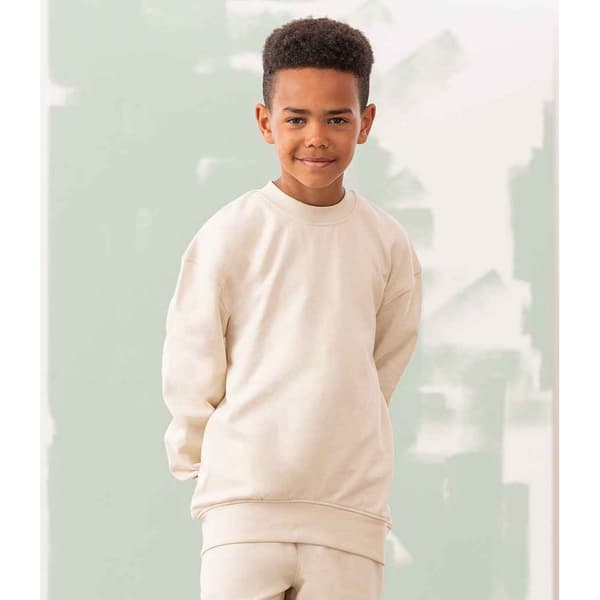 SF Minni Sweatshirt med böjd nederkant för barn/barn