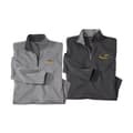 Miniatyrbilde 1 av 3: Atlas For Men Mens Half Zip Top (Pack of 2)