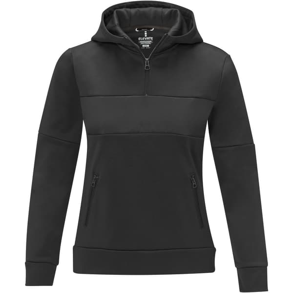 Elevate Life Womens/Ladies Anorak Hooded Half Zip Sweatshirt