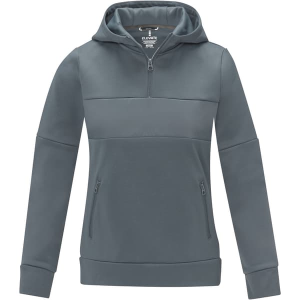 Elevate Life Womens/Ladies Anorak Hooded Half Zip Sweatshirt