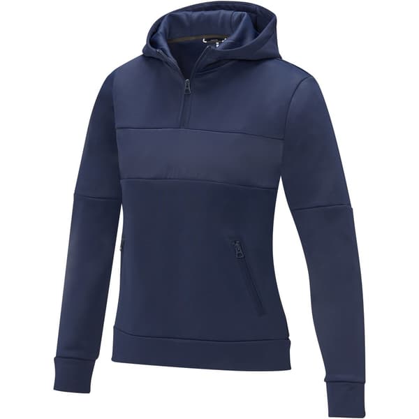Elevate Life Womens/Ladies Anorak Hooded Half Zip Sweatshirt