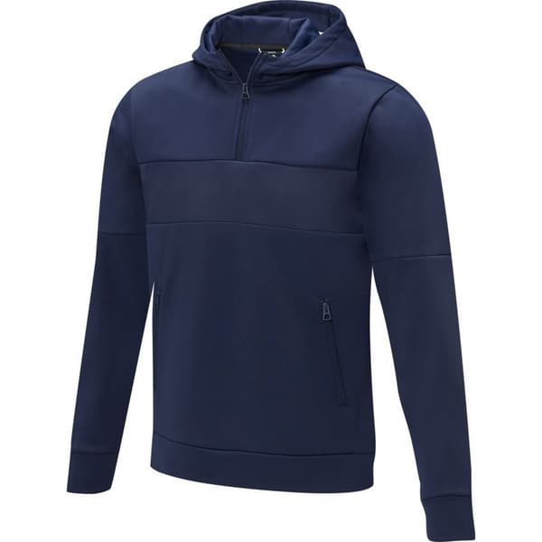 Elevate Life Sayan Half Zip Hoodie til mænd