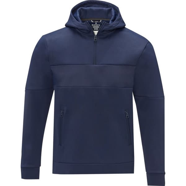 Elevate Life Sayan Half Zip Hoodie til mænd