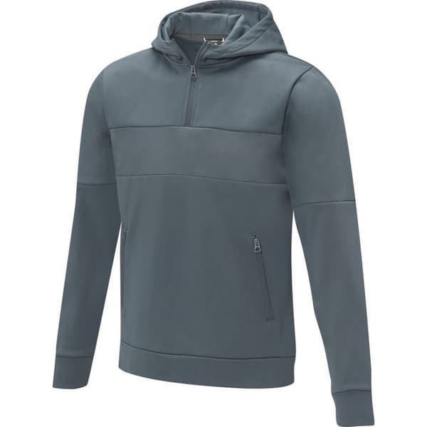 Elevate Life Sayan Half Zip Hoodie för män