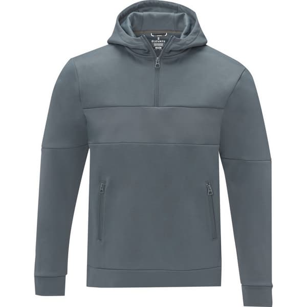 Elevate Life Sayan Half Zip Hoodie för män