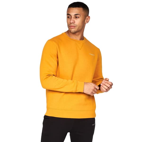 Crosshatch Mens Traymax Crew Neck Sweatshirt (Pack of 2)