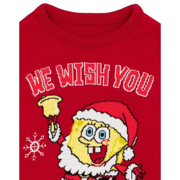 SpongeBob SquarePants Strikket juletrøje til børn/børn