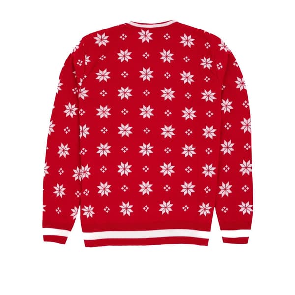 Elf Unisex vuxen stickad jultröja för vuxna