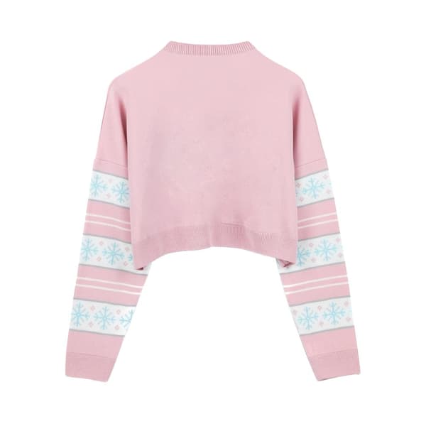 Barbie Womens/Ladies Logo Cropped Jumper