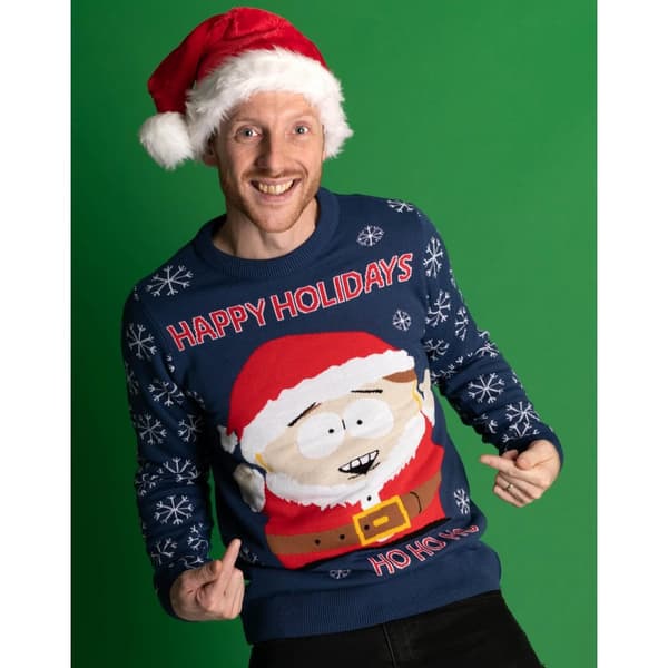 South Park Mens Knitted Christmas Jumper