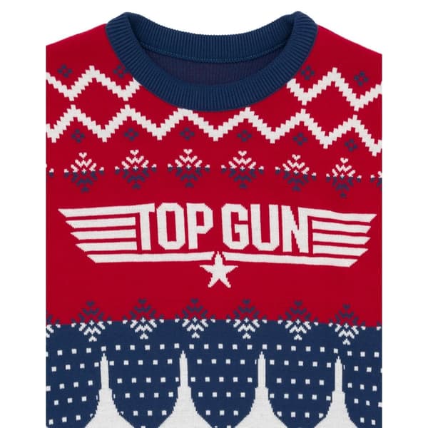 Top Gun Strikket julepullover til mænd