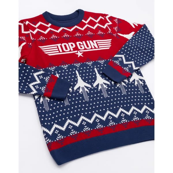 Top Gun Strikket julepullover til mænd