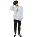 Miniatyrbillede 3 af 5: The Muppets Mens Classic Kermit Heather Sweatshirt