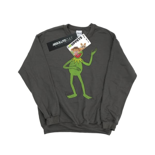 The Muppets Mens Classic Kermit Heather Sweatshirt