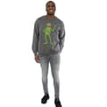 Miniatyrbillede 4 af 5: The Muppets Mens Classic Kermit Heather Sweatshirt