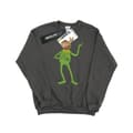 Miniatyrbillede 1 af 5: The Muppets Mens Classic Kermit Heather Sweatshirt