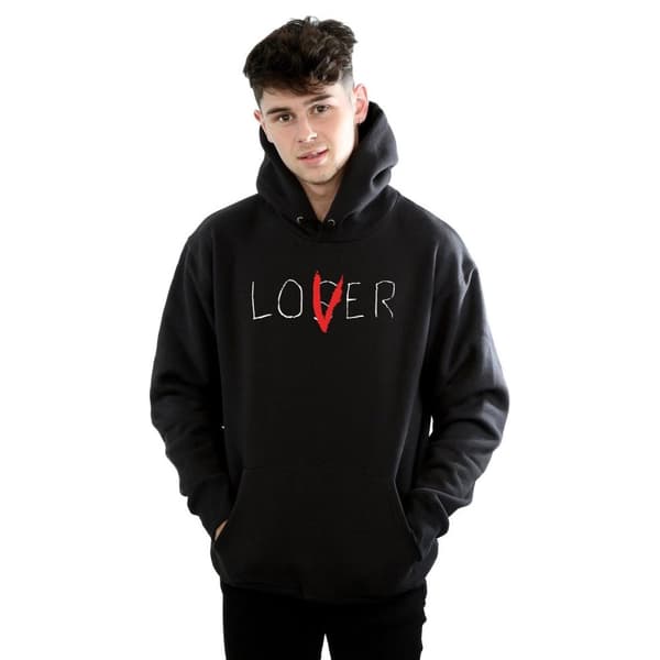 It Mens Loser Lover Hoodie
