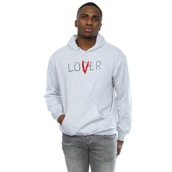 It Mens Loser Lover Hoodie