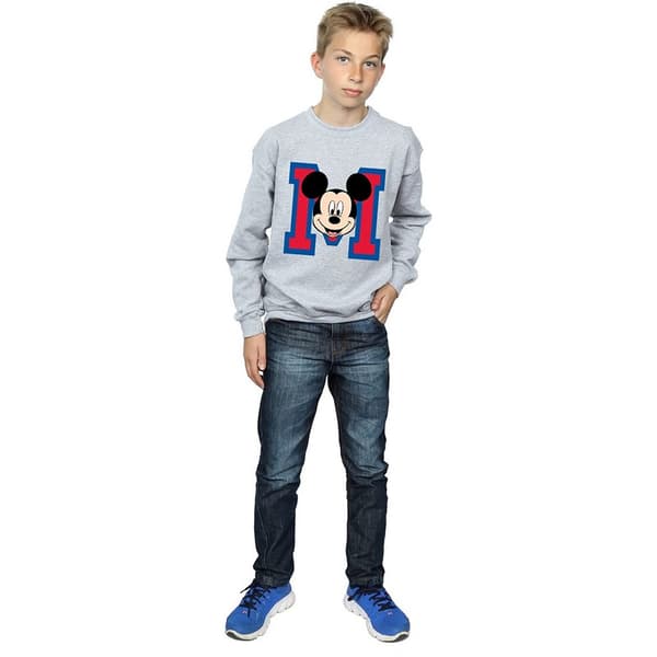 Disney Boys Mickey Mouse Face Sweatshirt