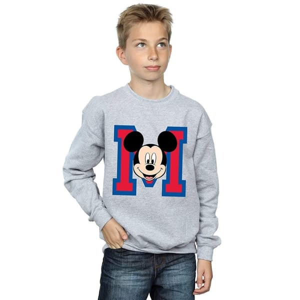 Disney Boys Mickey Mouse Face Sweatshirt
