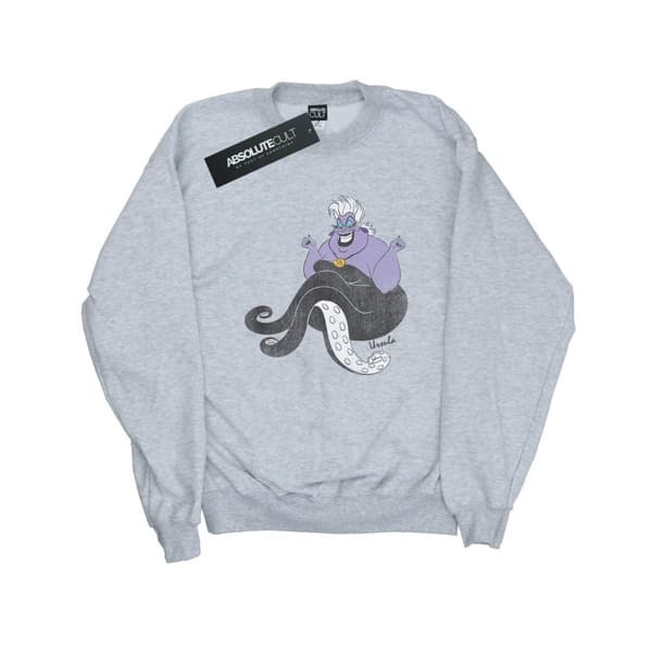 The Little Mermaid Dam/Tjej Classic Ursula Heather Sweatshirt