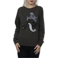 Pikkukuva 3 / 5: The Little Mermaid Womens/Ladies Classic Ursula Heather Sweatshirt