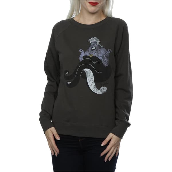 The Little Mermaid Womens/Ladies Classic Ursula Heather Sweatshirt