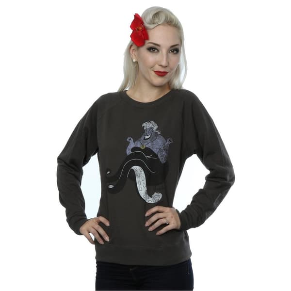 The Little Mermaid Womens/Ladies Classic Ursula Heather Sweatshirt