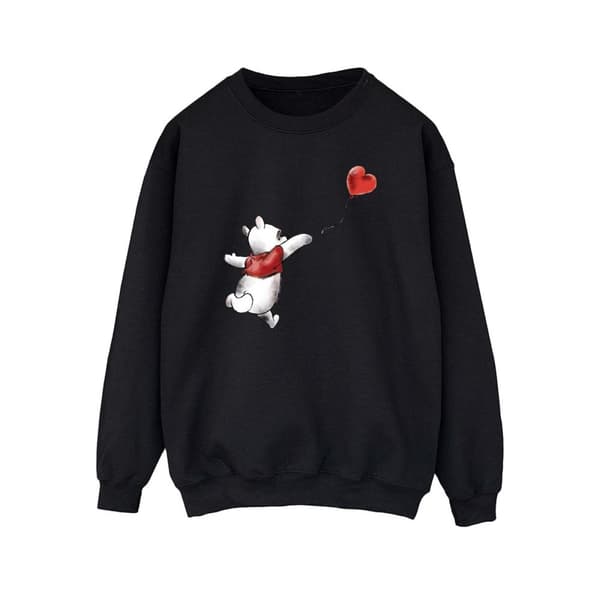 Winnie the Pooh Womens/Ladies Balloon Sweatshirt
