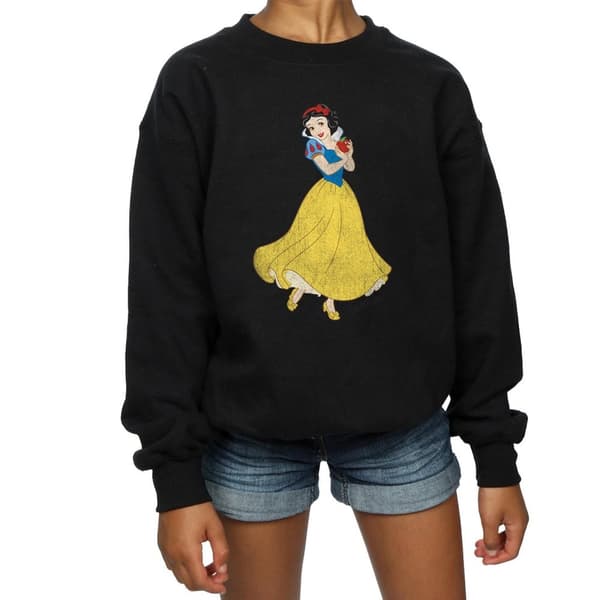 Snow White And The Seven Dwarfs Girls Classic Sweatshirt