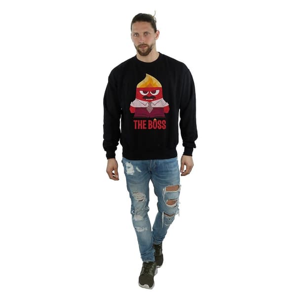 Inside Out Mens The Boss Anger Sweatshirt