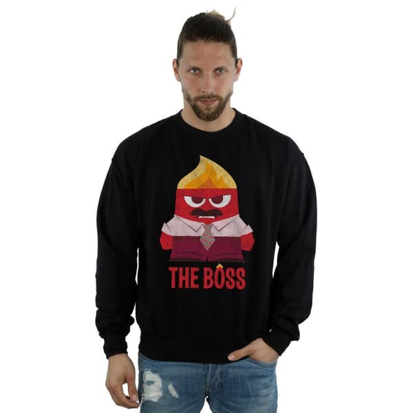 Inside Out Mens The Boss Anger Sweatshirt