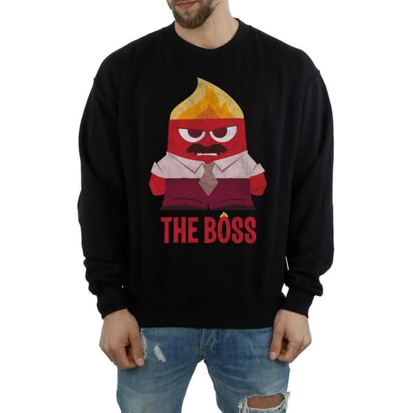 Inside Out Mens The Boss Anger Sweatshirt