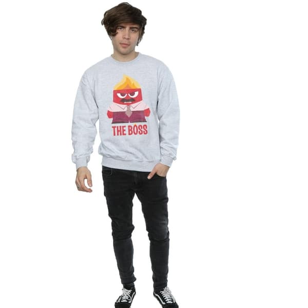 Inside Out Mens The Boss Anger Sweatshirt