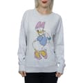 Miniatyrbild 4 av 5: Disney Dam/Tjej Classic Daisy Duck Heather Sweatshirt