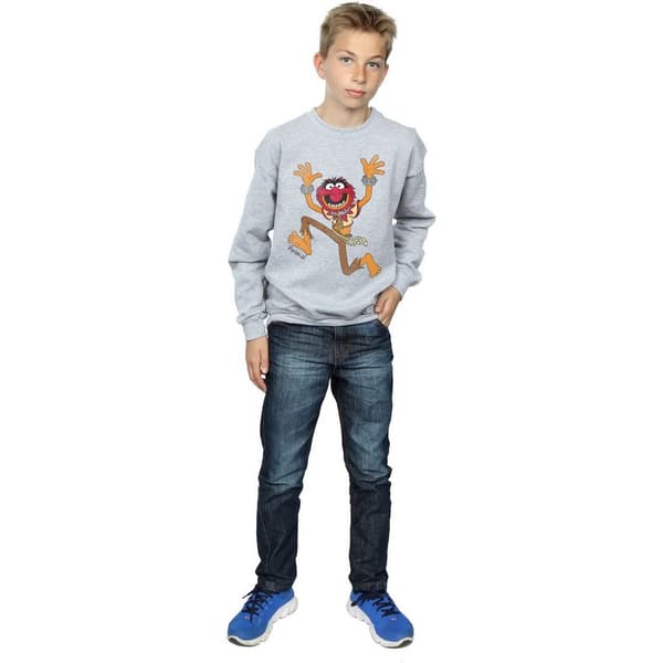 The Muppets Klassisk djursweatshirt för pojkar