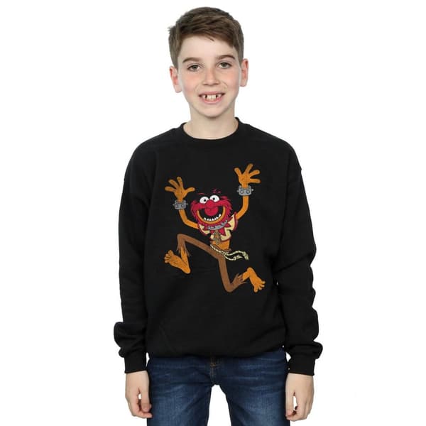 The Muppets Klassisk djursweatshirt för pojkar