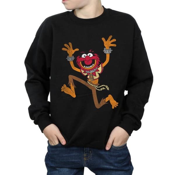 The Muppets Klassisk djursweatshirt för pojkar