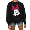 Miniatyrbillede 5 af 5: Disney Girls Minnie Mouse Face Sweatshirt