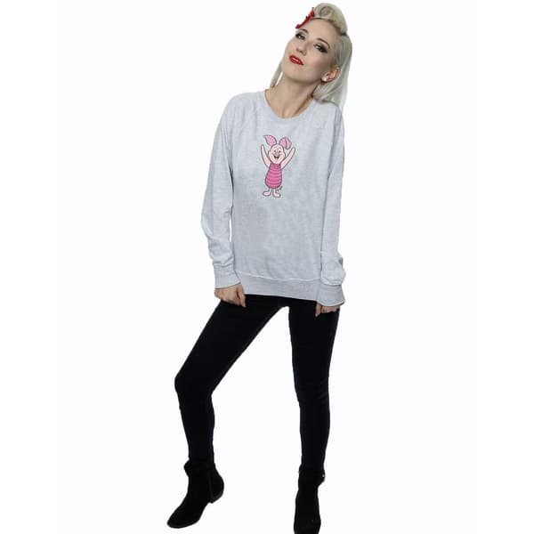 Winnie the Pooh Womens/Ladies Piglet Heather Sweatshirt