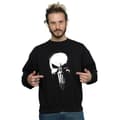 Miniatyrbild 3 av 4: The Punisher Sweatshirt med dödskalle för herrar