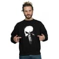Miniatyrbild 2 av 4: The Punisher Sweatshirt med dödskalle för herrar
