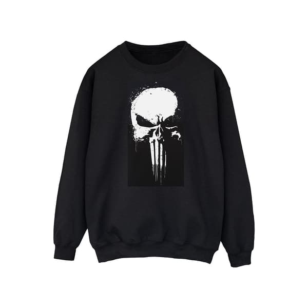 The Punisher Sweatshirt med dödskalle för herrar