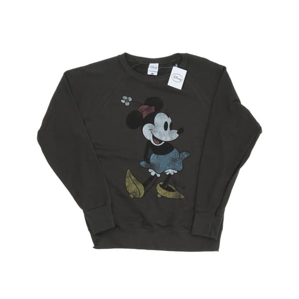Disney Dam/Tjej Klassisk Minnie Mouse Heather Sweatshirt