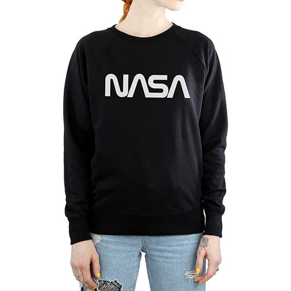 NASA Womens/Ladies Modern Logo Sweatshirt