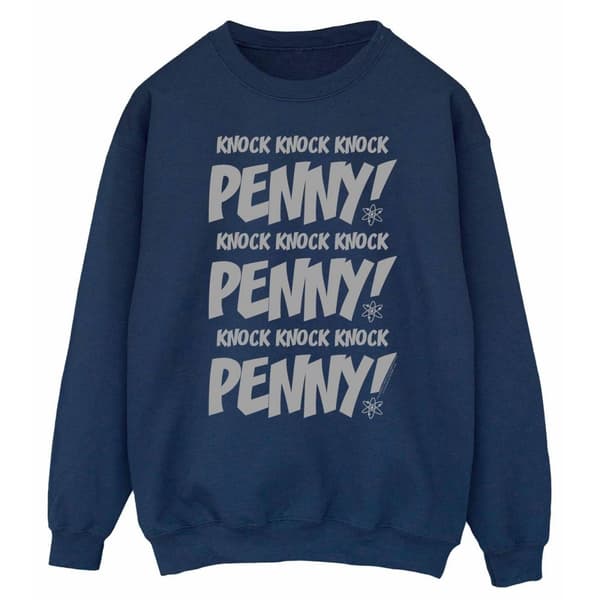 The Big Bang Theory Dam/Tjej Knock Knock Penny Sheldon Sweatshirt