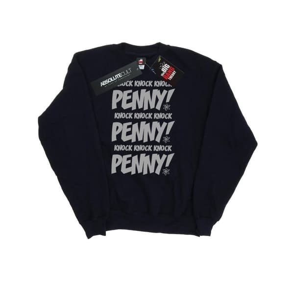The Big Bang Theory Dam/Tjej Knock Knock Penny Sheldon Sweatshirt