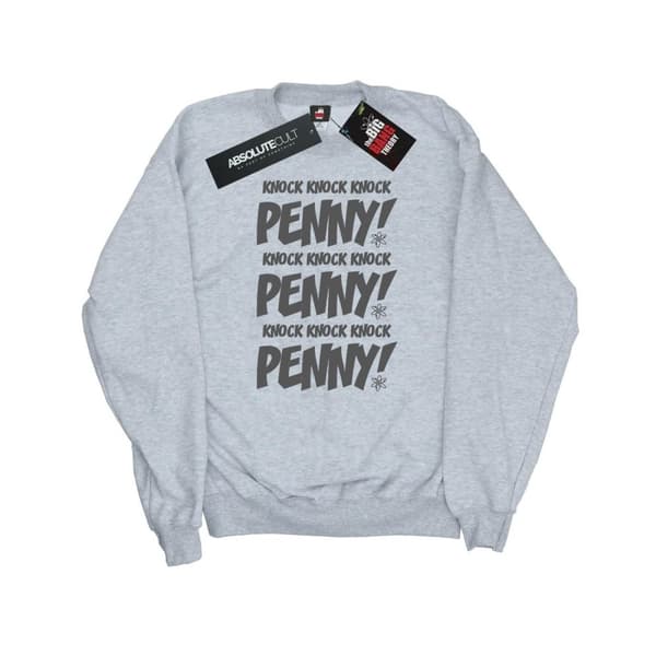 The Big Bang Theory Dam/Tjej Knock Knock Penny Sheldon Sweatshirt