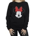 Pikkukuva 5 / 5: Disney Womens/Ladies Minnie Mouse Head Sweatshirt