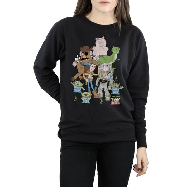 Toy Story Womens/Ladies Group Sweatshirt